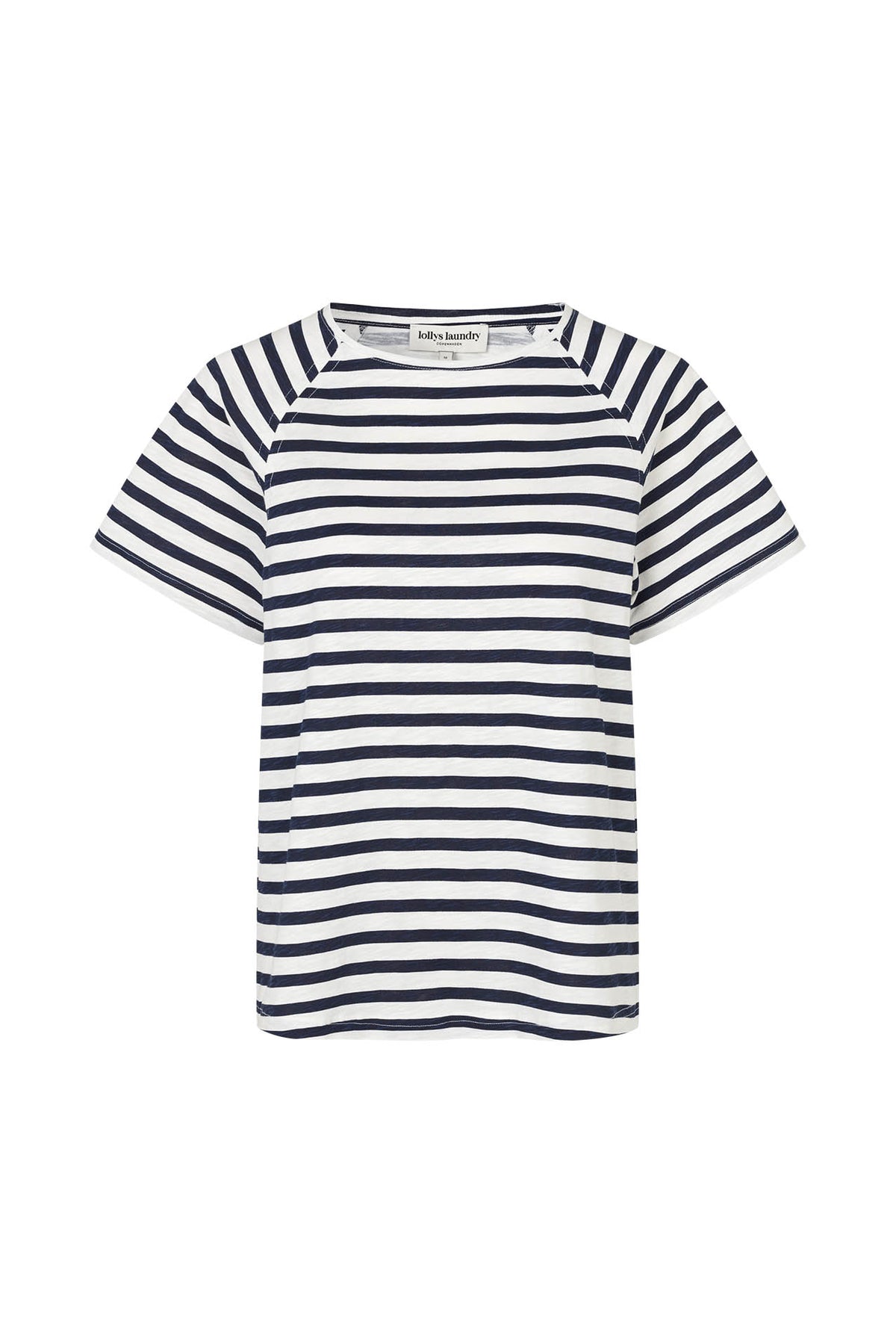 Liz Tee SS Dark Navy Stripe