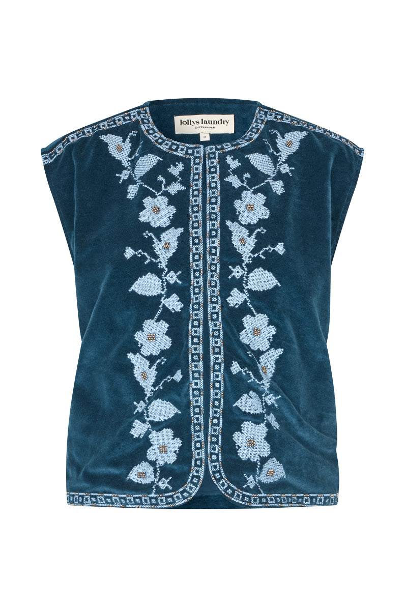 Bin Vest Blue