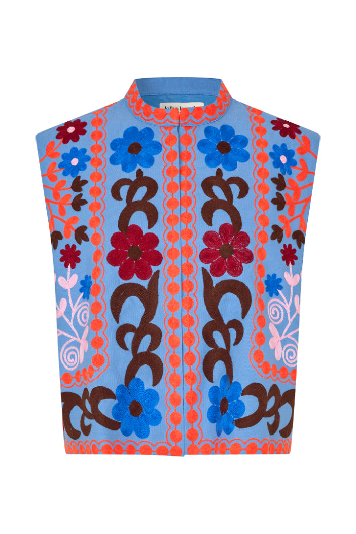 Bin Vest Blue