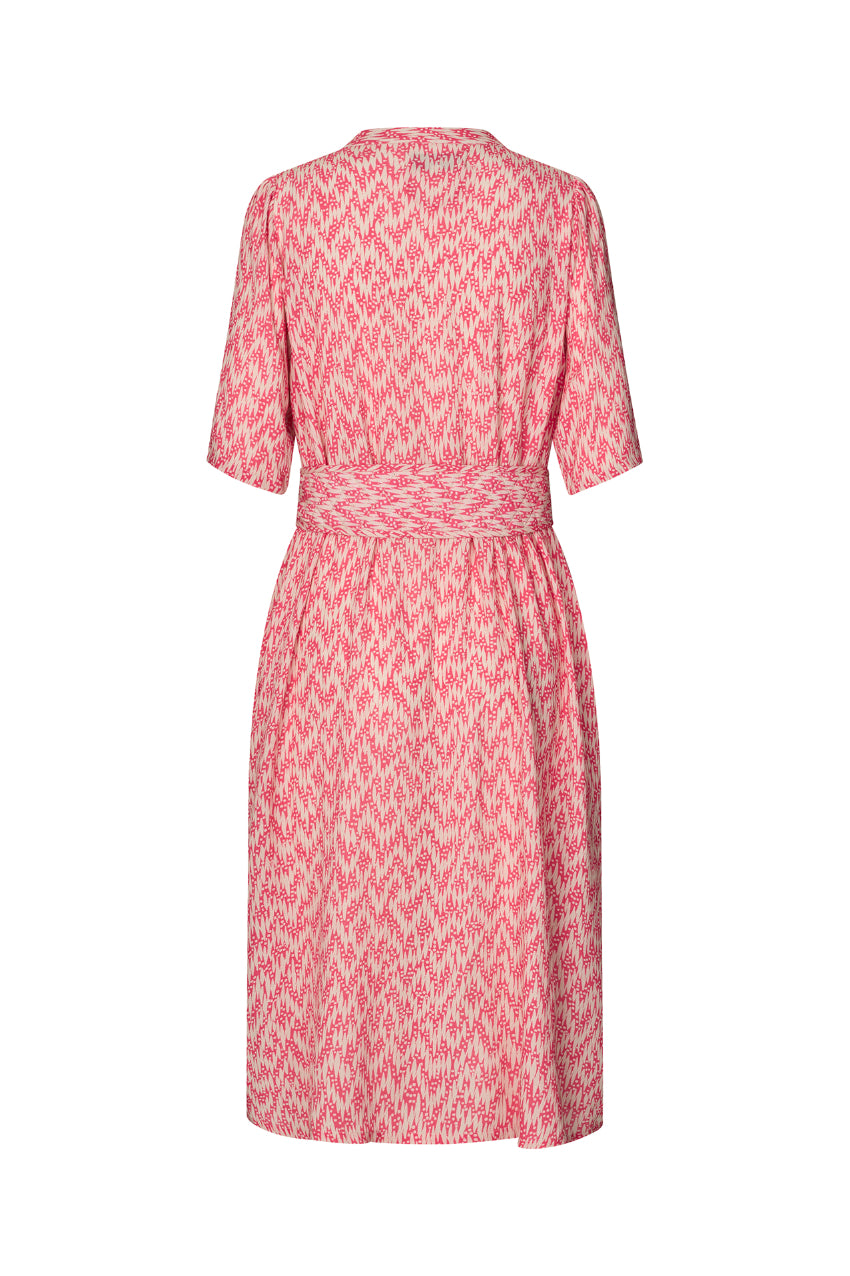 Mata Midi Dress Pink