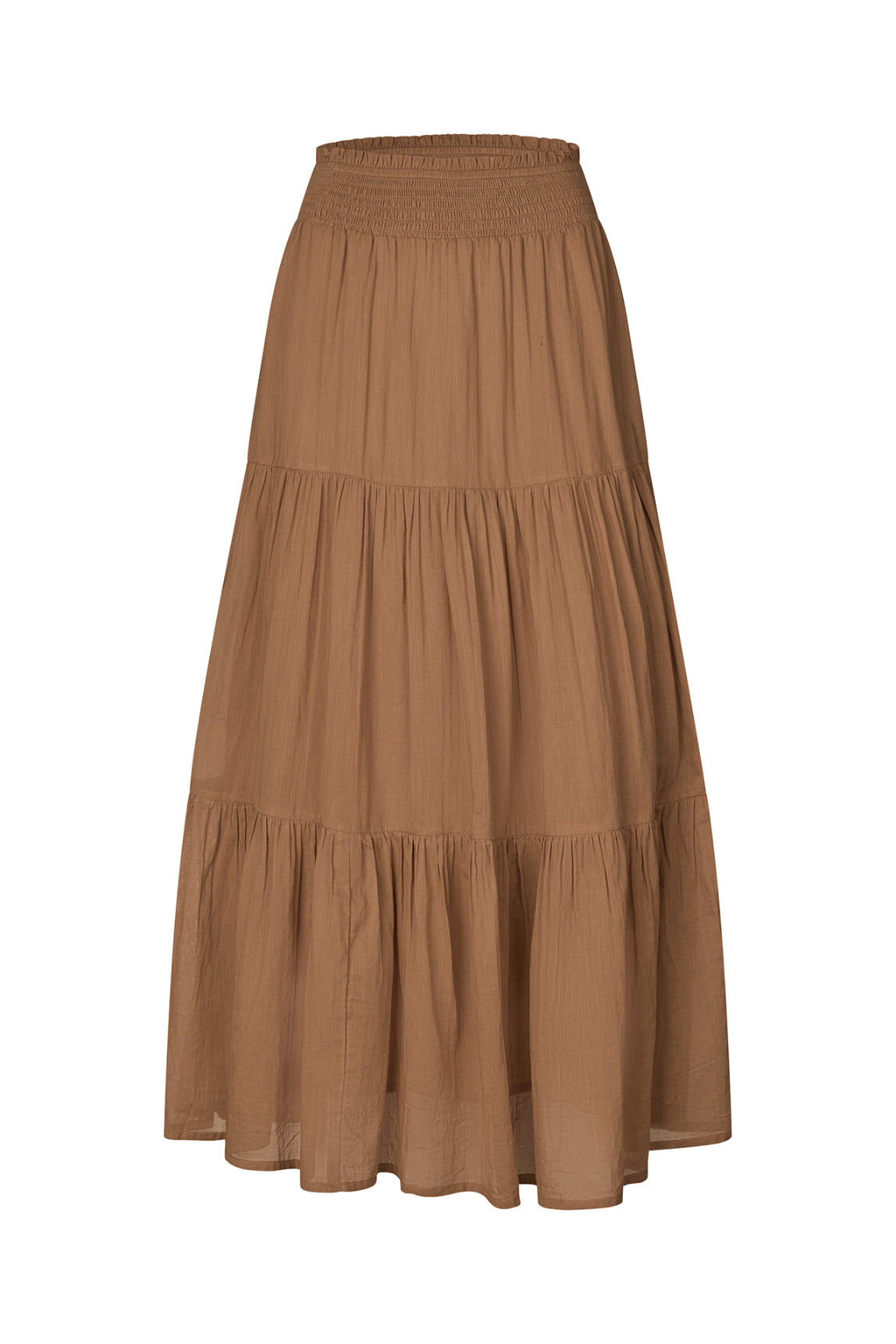 Diamond skirt Camel