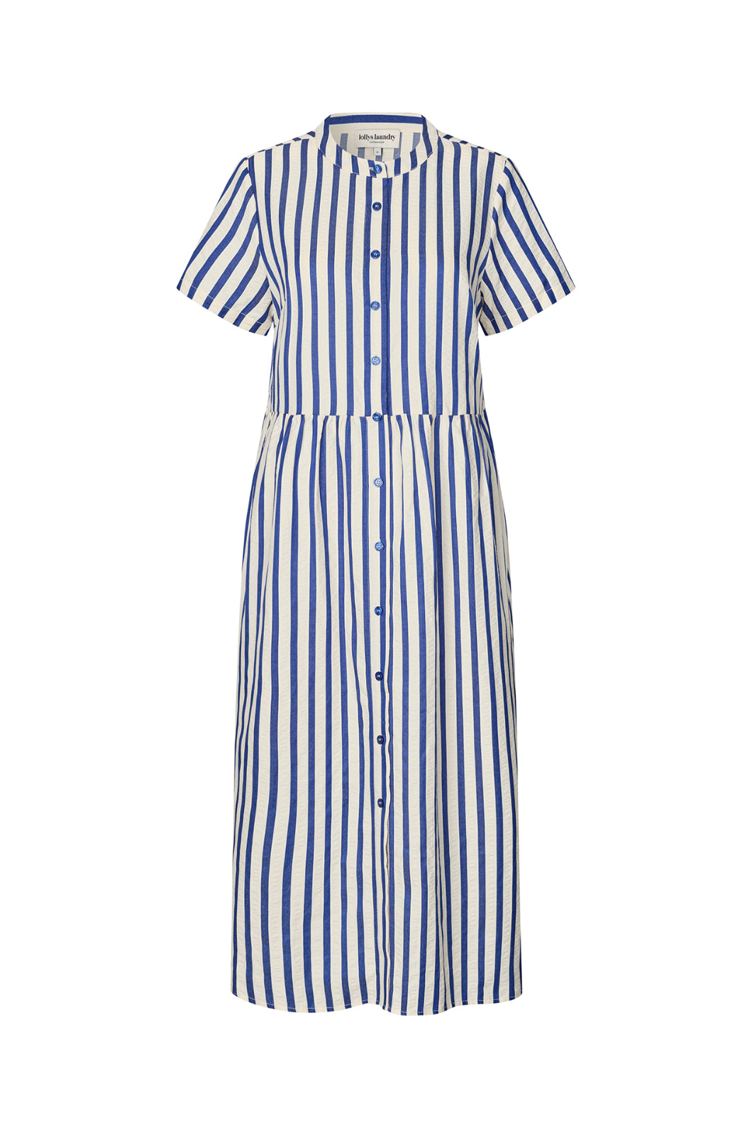 Aliya Maxi Dress Blue Stripe