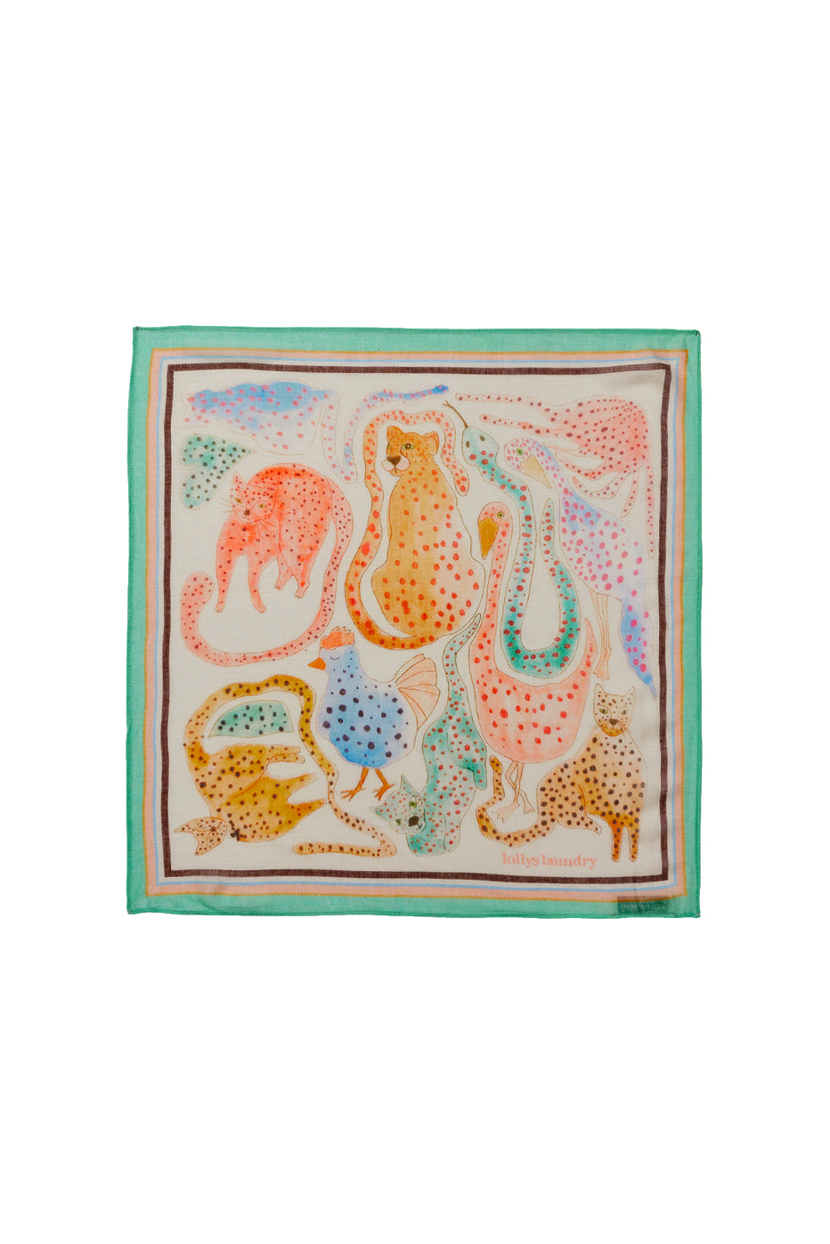 Animal Small Scarf