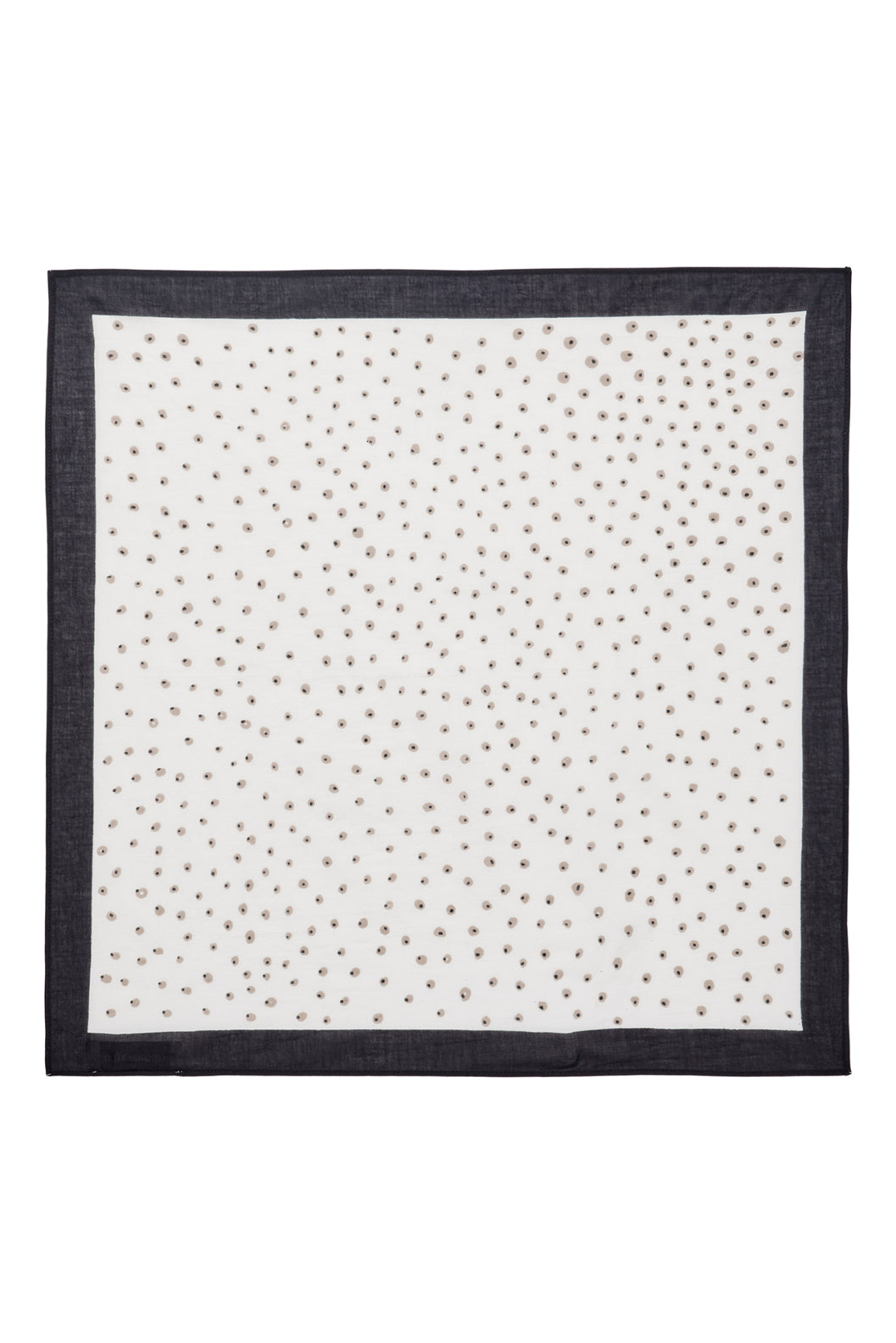 Dot Scarf Black
