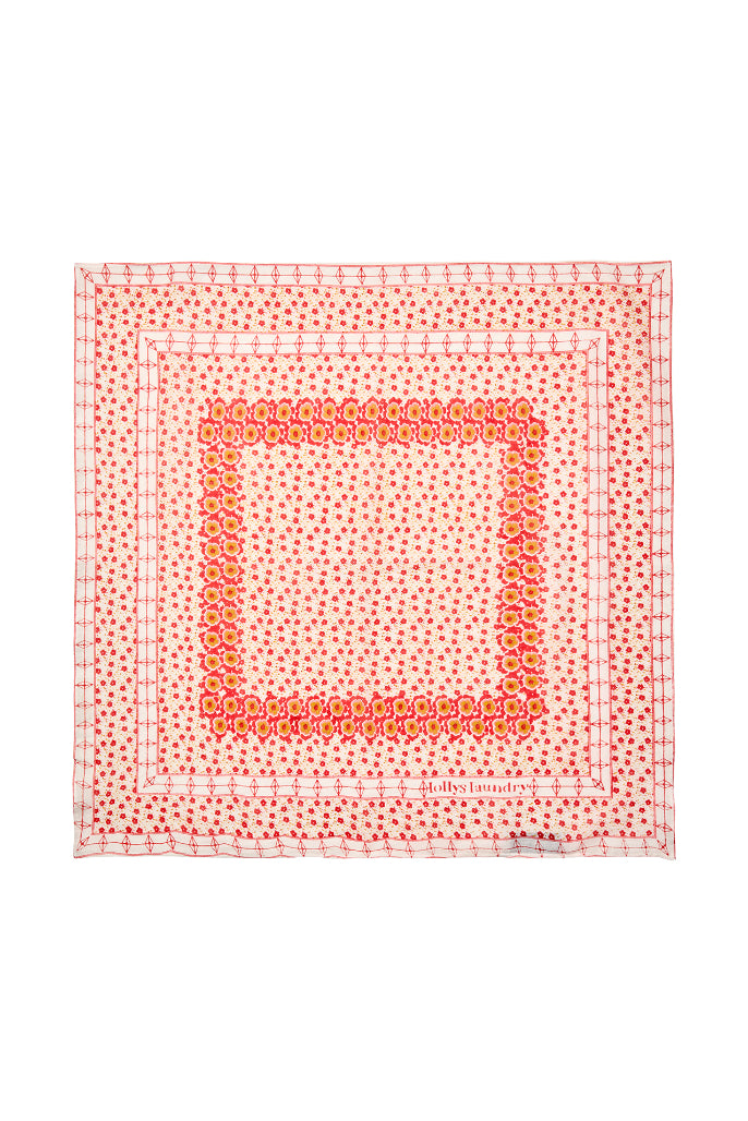 Calla Scarf Red