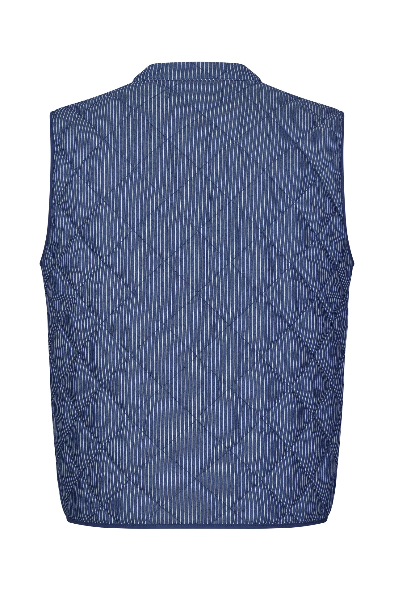 Cairo Vest Blue Stripe