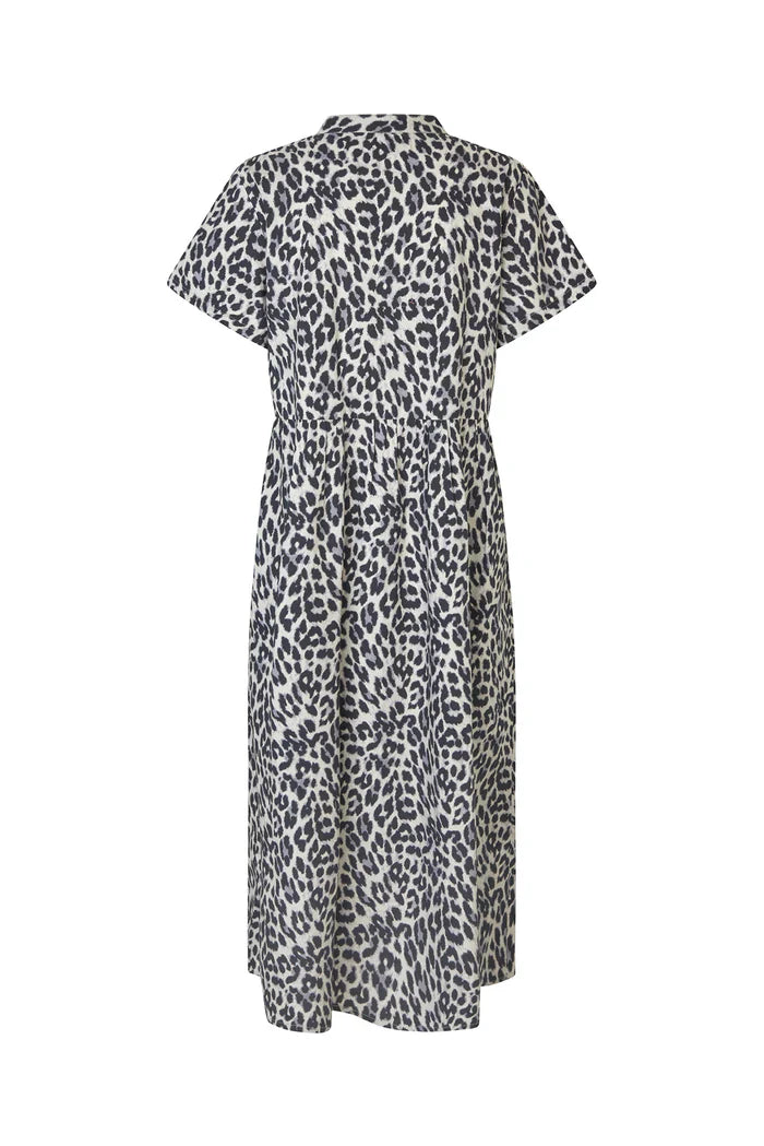 Aliya Maxi Dress Leopard