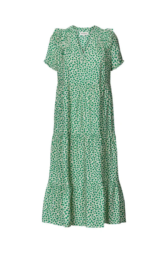 Freddy Dress Green Flower