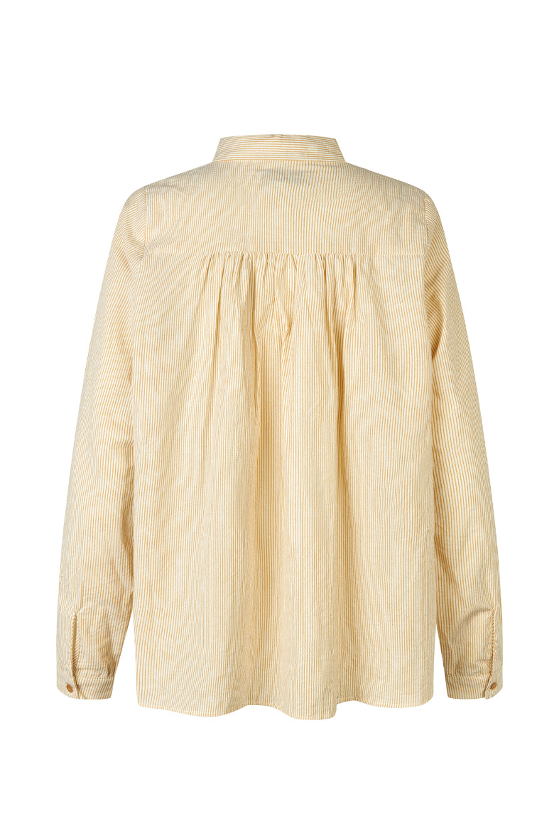 Lari Shirt Stripe Camel