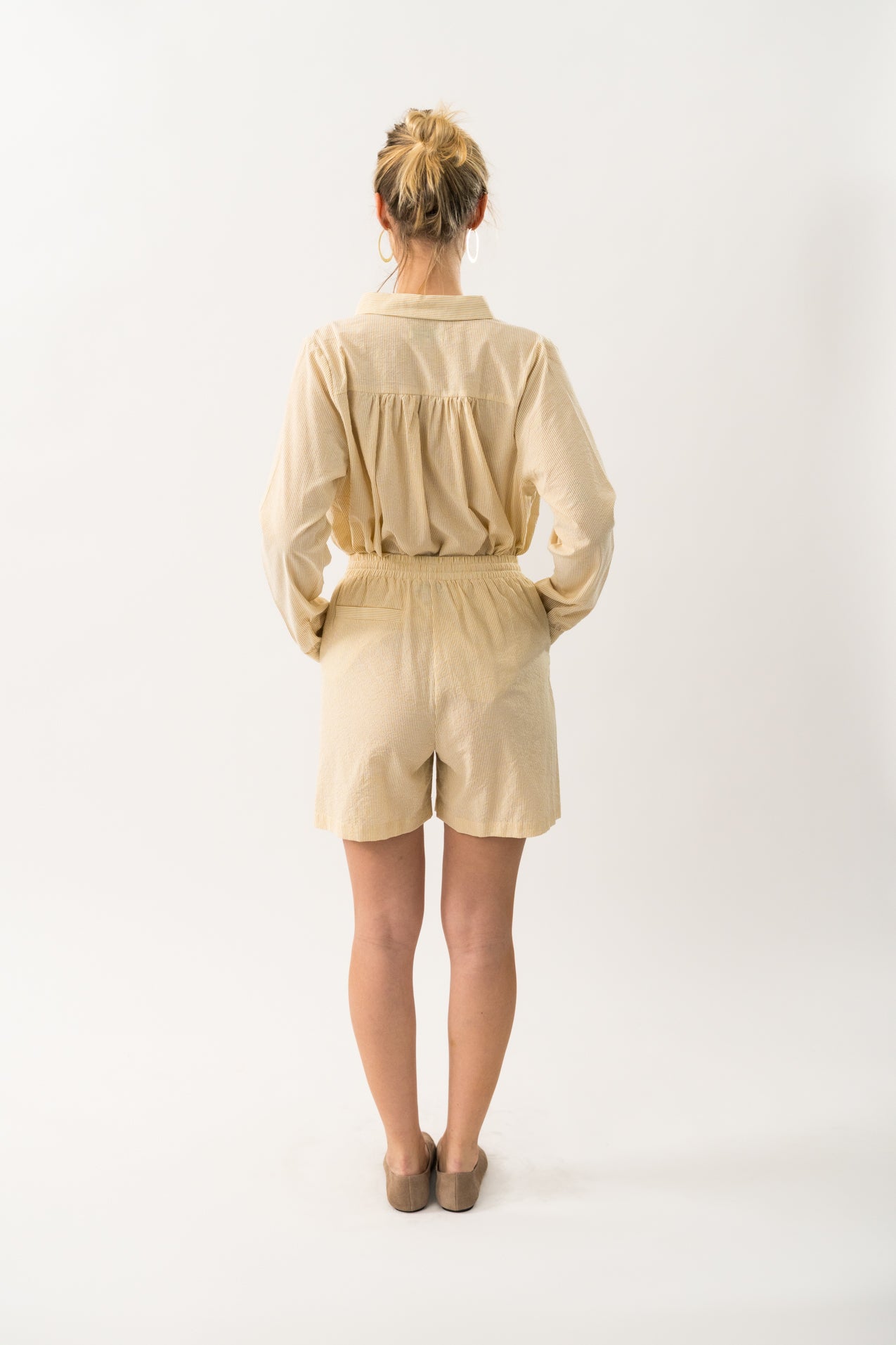 Lari Shirt Stripe Camel