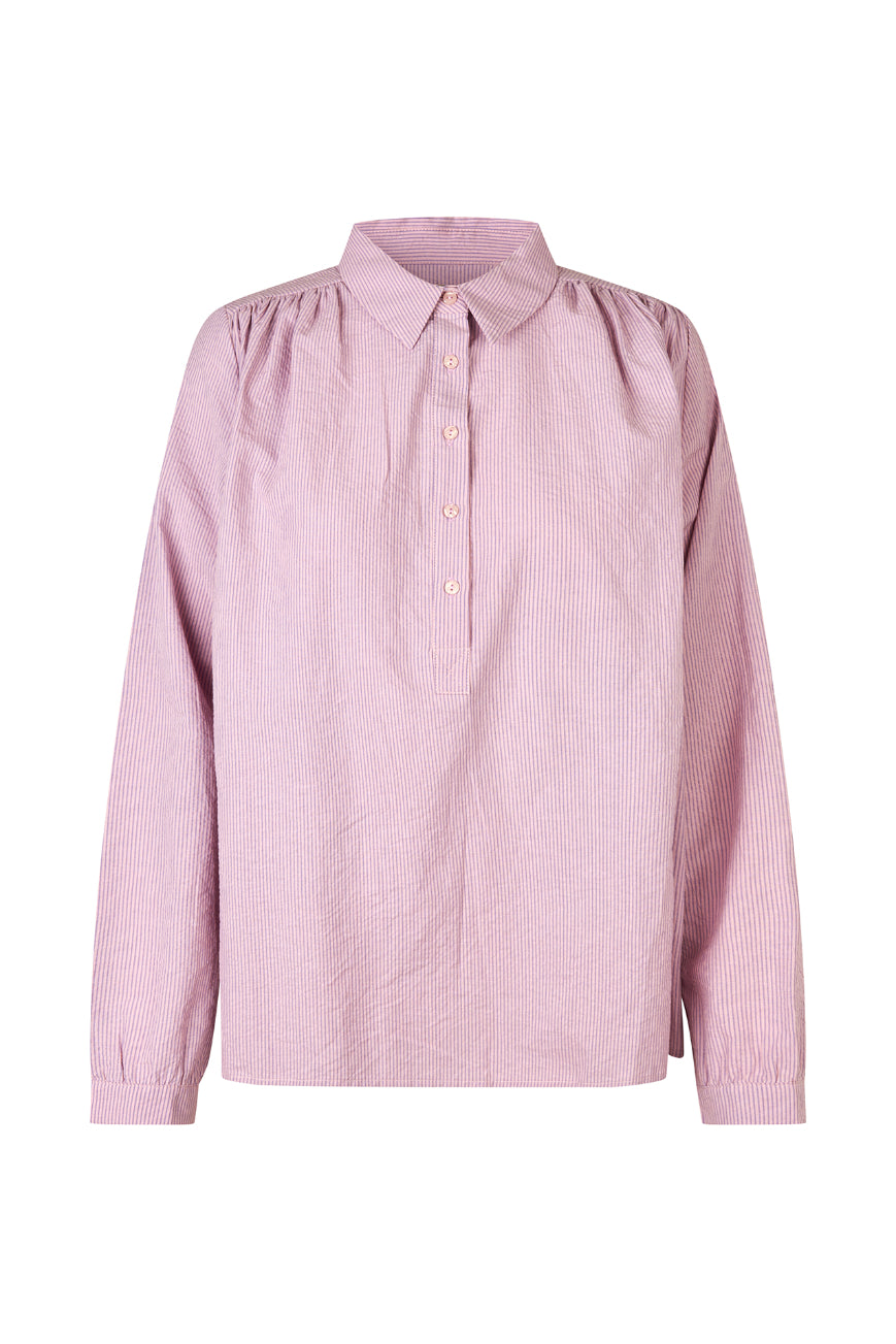 Lari Shirt Stripe Light Pink