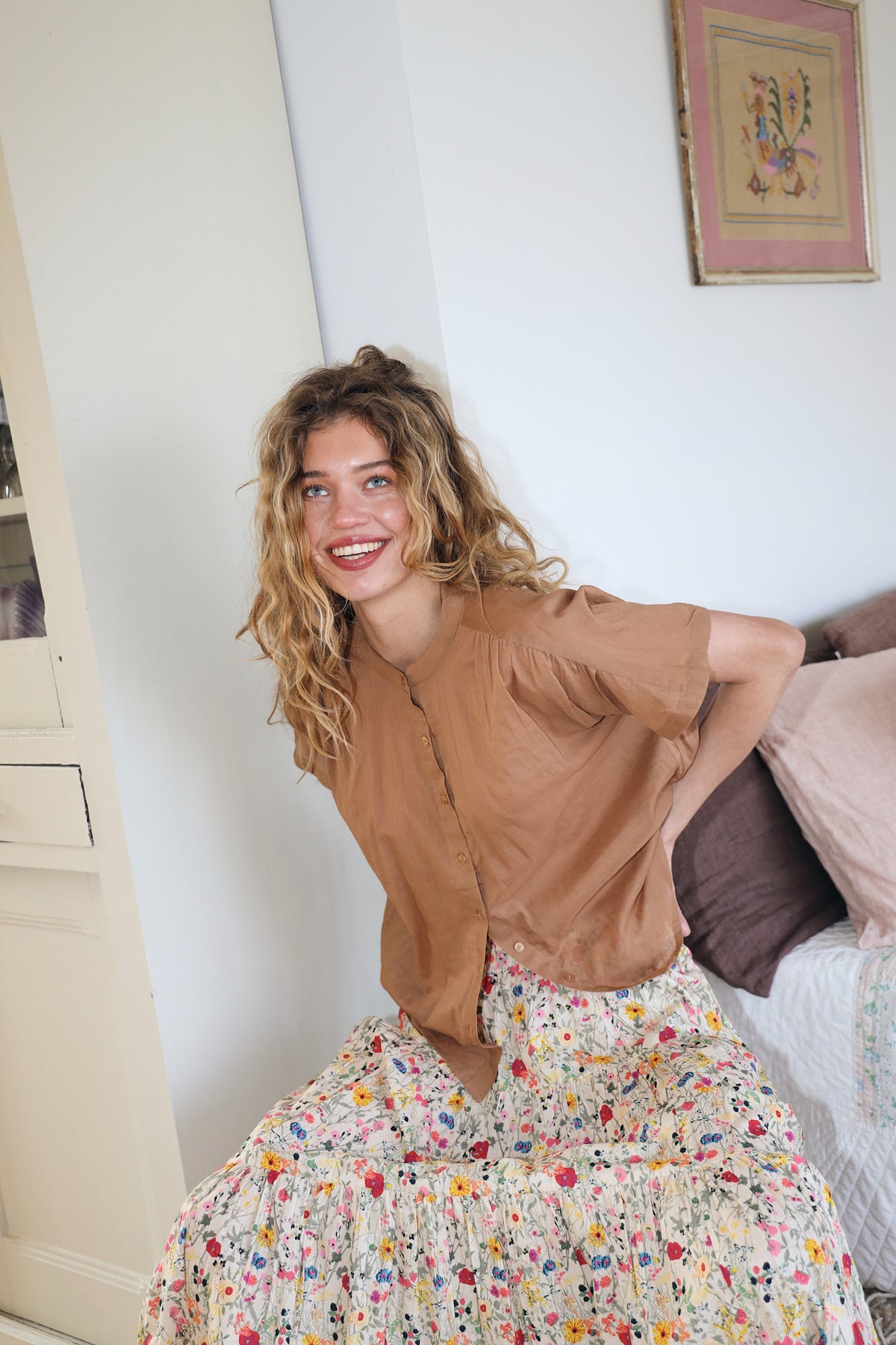 Mya Shirt Camel