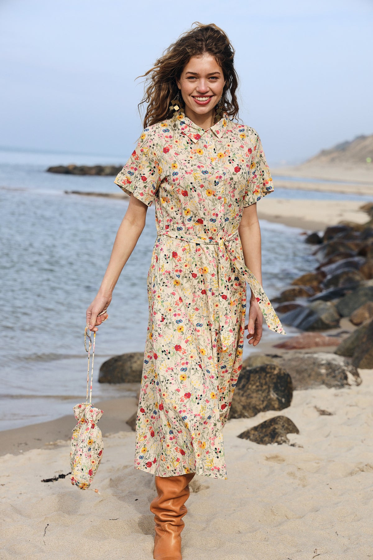 Blake Dress Flower Print