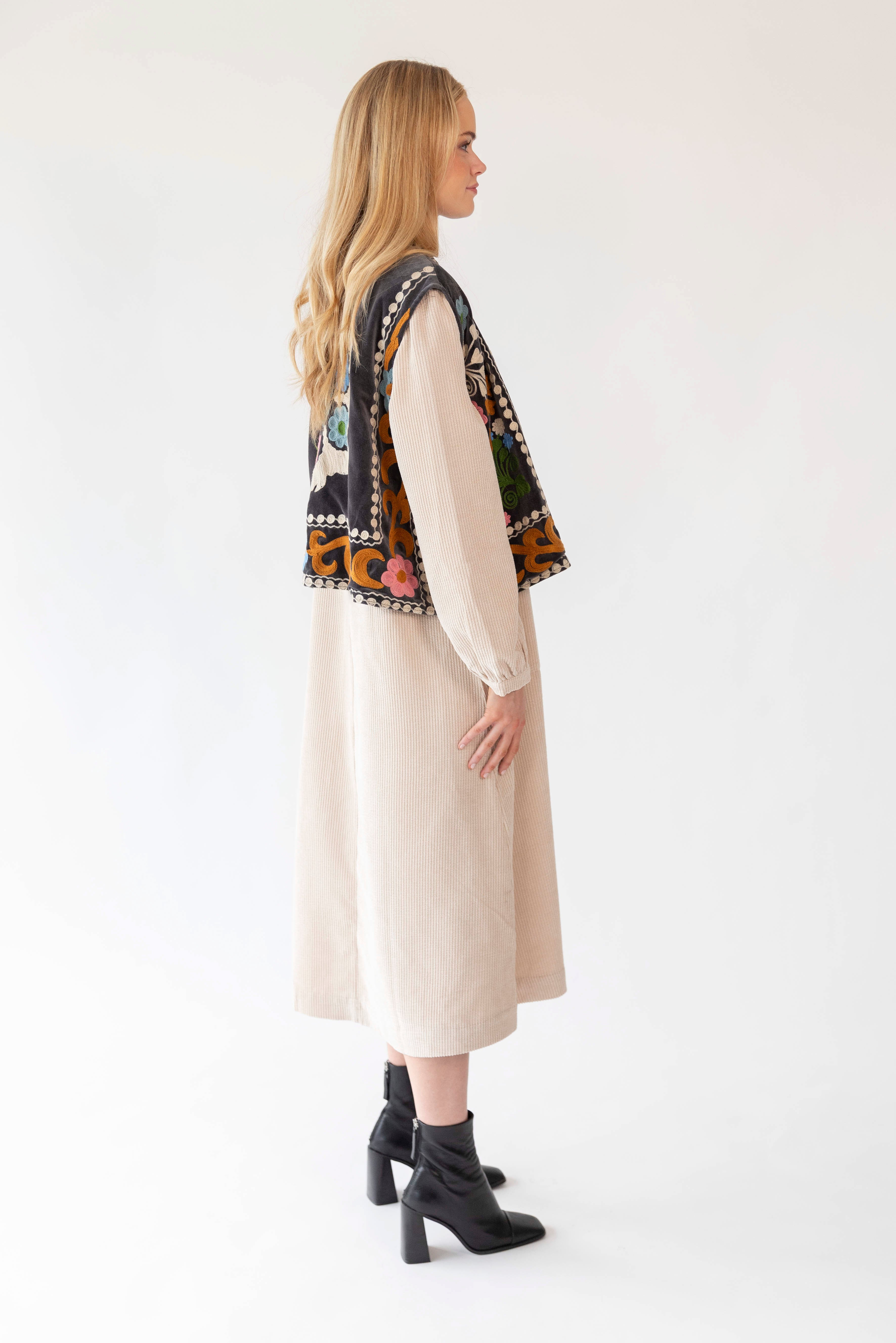 Lucas Midi Dress Sand