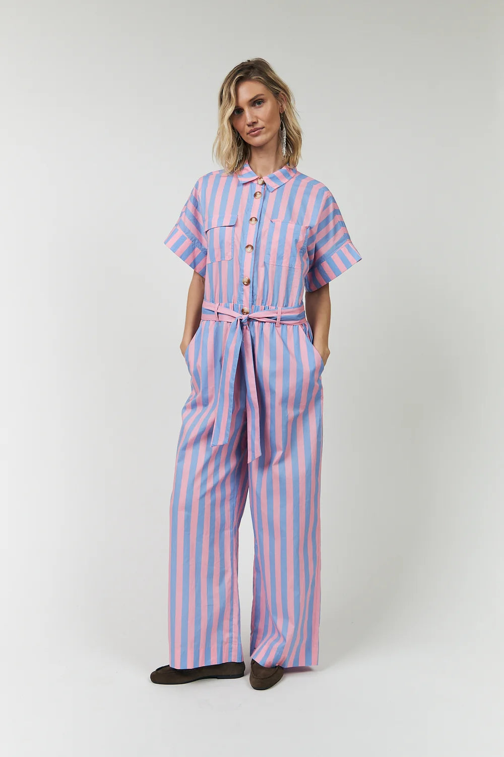 Mathilde Jumpsuit Stripe