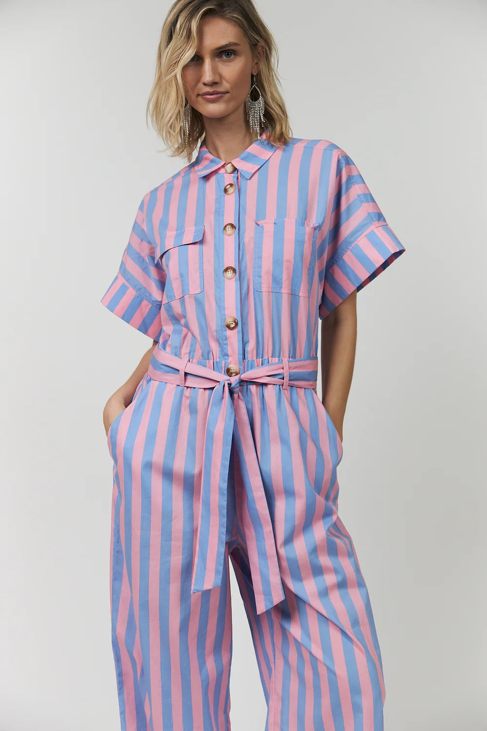 Mathilde Jumpsuit Stripe