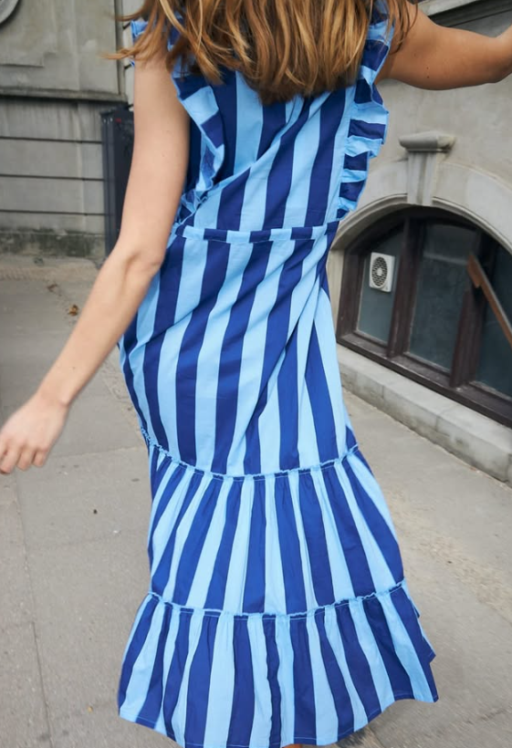 Samo Midi Dress Blue
